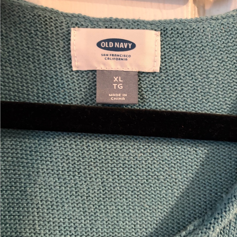 Old Navy Women's Teal Sweater